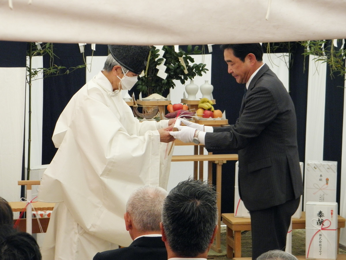 日本積層造形株式会社 地鎮祭