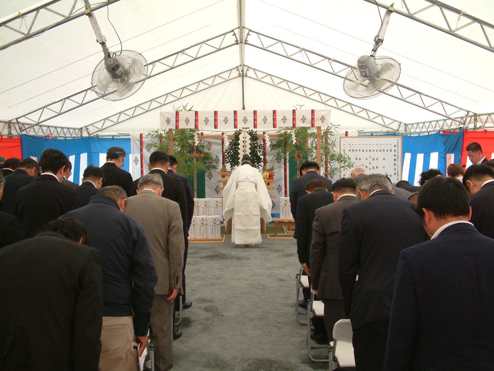 多賀城中央公園スケートパーク整備工事安全祈願祭